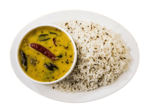 Dal Tadka & Jeera Rice